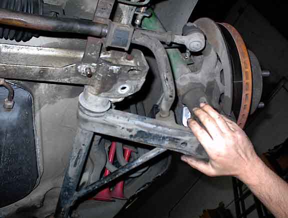 sliding trailing arm out