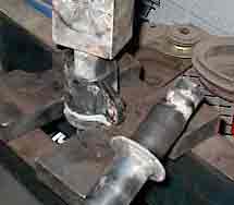 pressing out front bushing