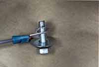 ground bolt w/washer